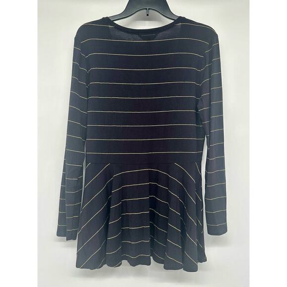 Matilda Jane Wonderment Enjoy the Party Long Sleeve Size M black gold - Picture 5 of 7